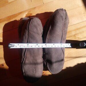 Small pantoufles lamb leather